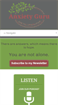 Mobile Screenshot of anxietyguru.net